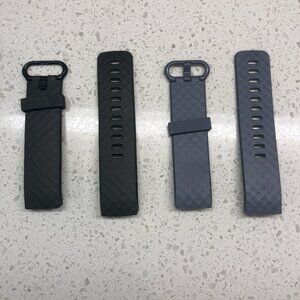Fitbit Charge 4 Bands, Black and Navy – Set of 2